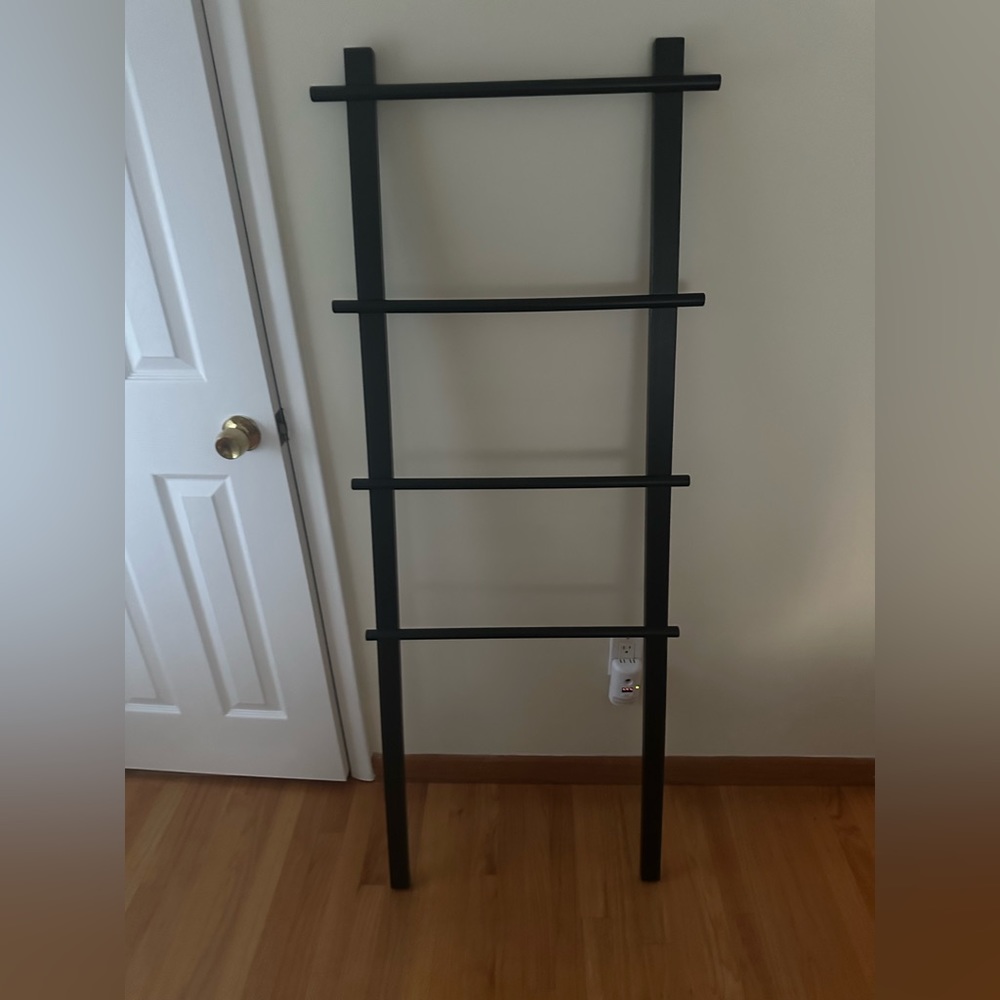 Black blanket ladder